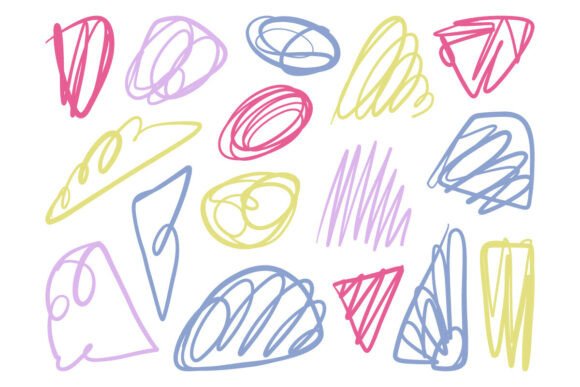 Abstract Scribble Doodle Vector Set Art: A Strategic Asset for Modern Design