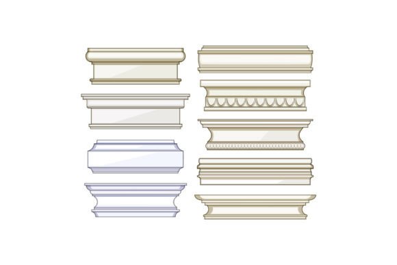 Architectural Molding Profiles Illustrated