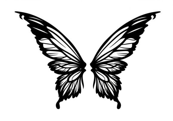 Black Butterfly Wings Spread Wide: A Design Evaluation