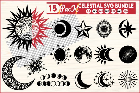 Celestial Moon Sun SVG Bundle Set: A Strategic Asset for Creative Enterprises