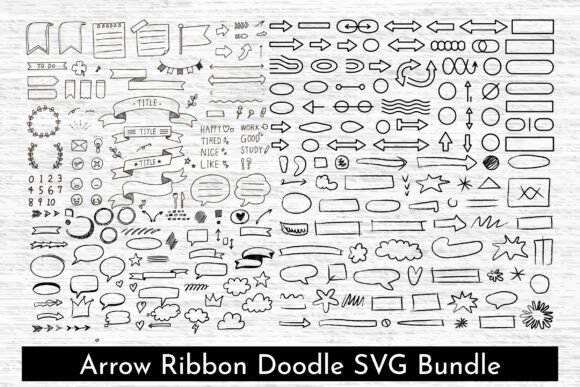 Evaluating the Arrow Ribbon Doodle Frame SVG Bundle for Your Design Workflow