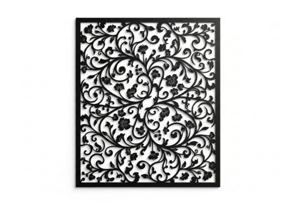 Mastering Elegance: The Strategic Value of Black Floral Borders in Modern Design