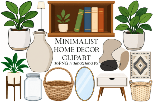 Minimalist Home Decor Clipart: A Practical Guide for Modern Design Workflows
